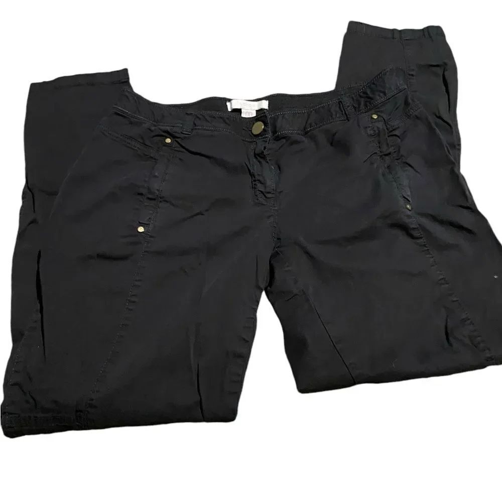 Chicos size 00 black pants excellent condition see pics XXS 28 in waist